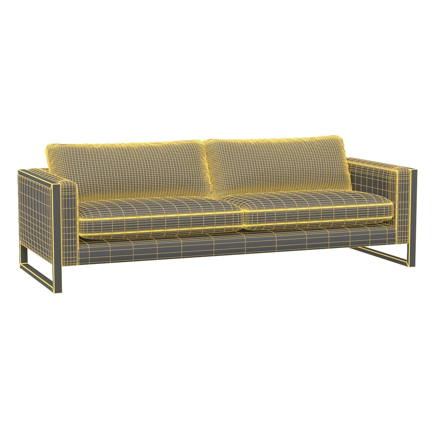 Four Hands Sofa Collection 04 3D Model_010